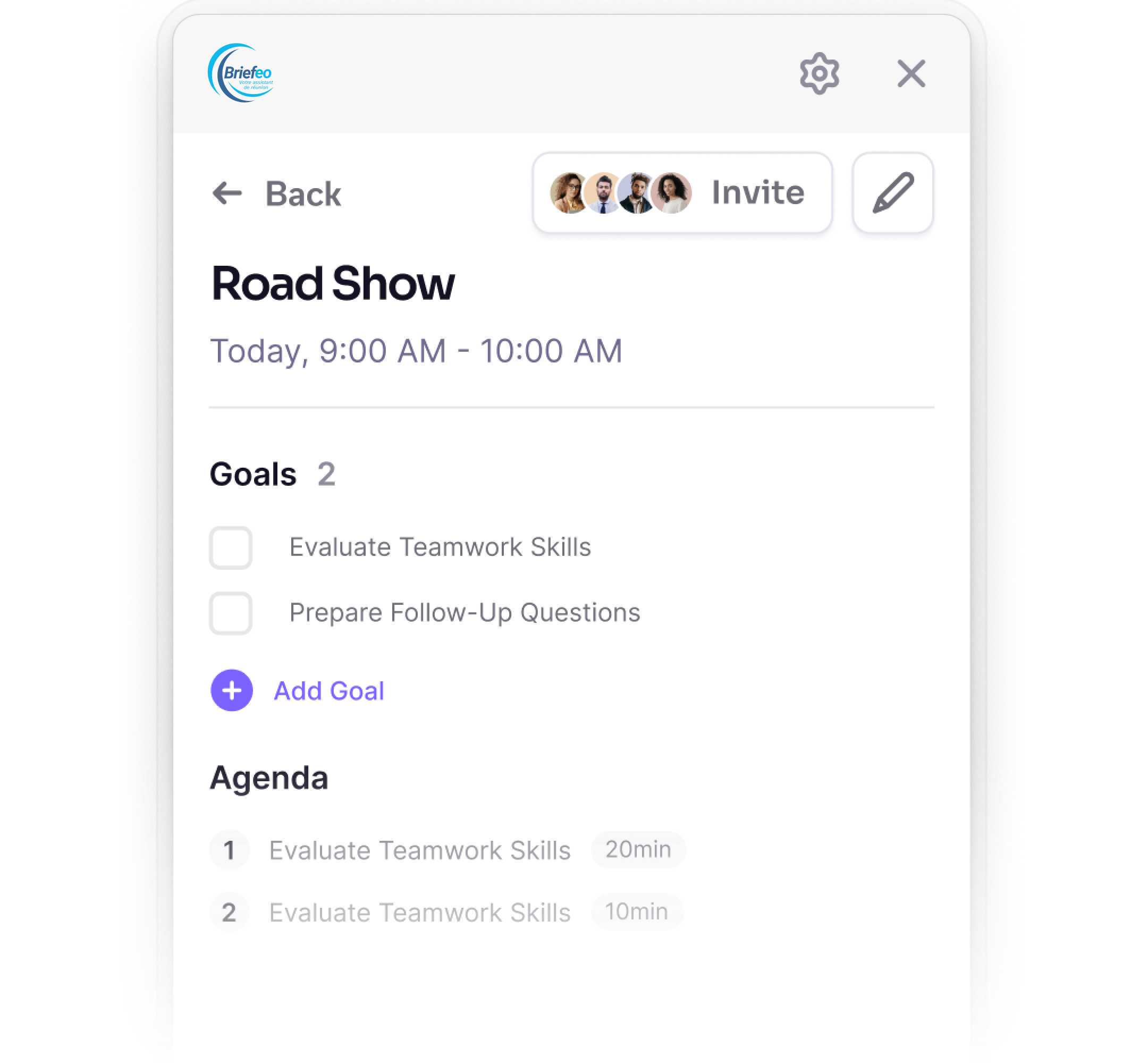 Briefeo AI Prise De Notes Et Copilote Pour Vos R unions